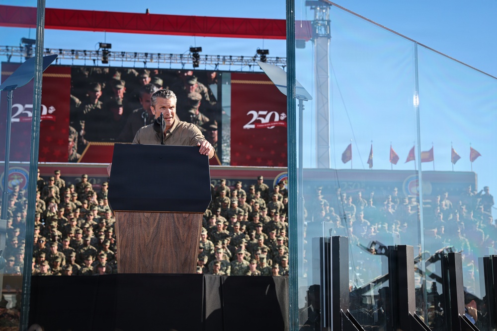250th Marine Corps Birthday Amphibious Capabilities Demonstration