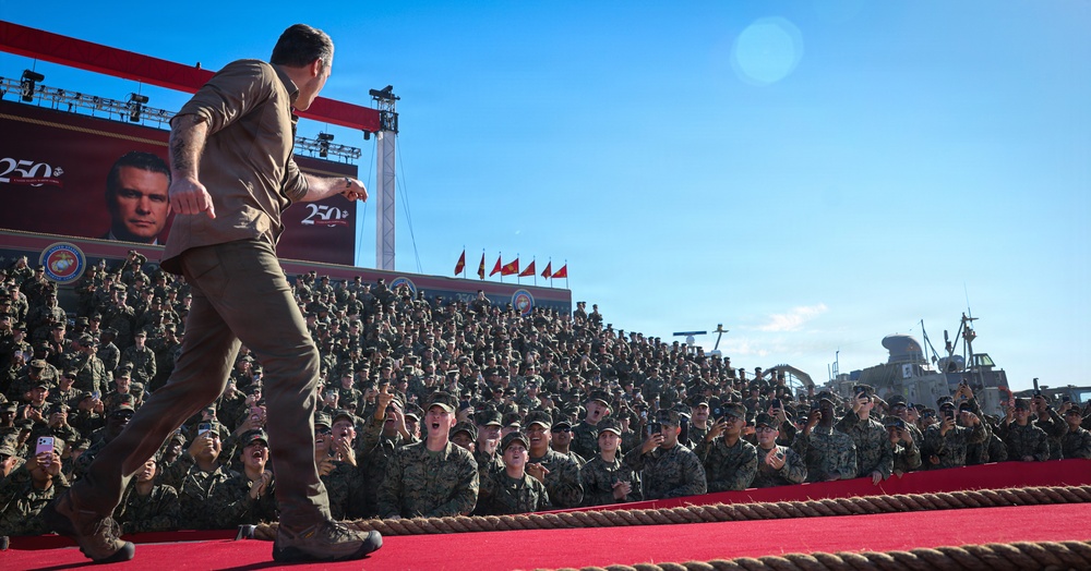 250th Marine Corps Birthday Amphibious Capabilities Demonstration