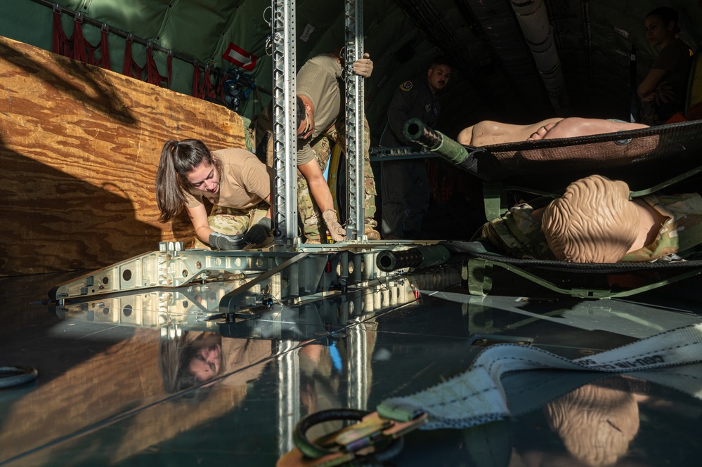 909th ARS and 18th AES train to stay ready