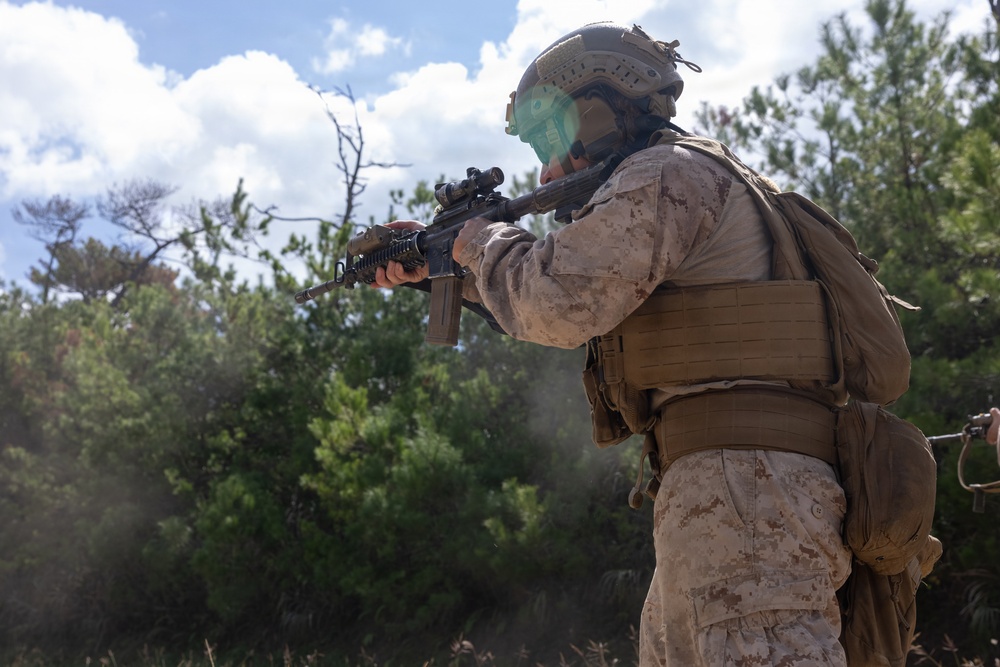 Marines Conduct a Day and Night Live Fire Ranges