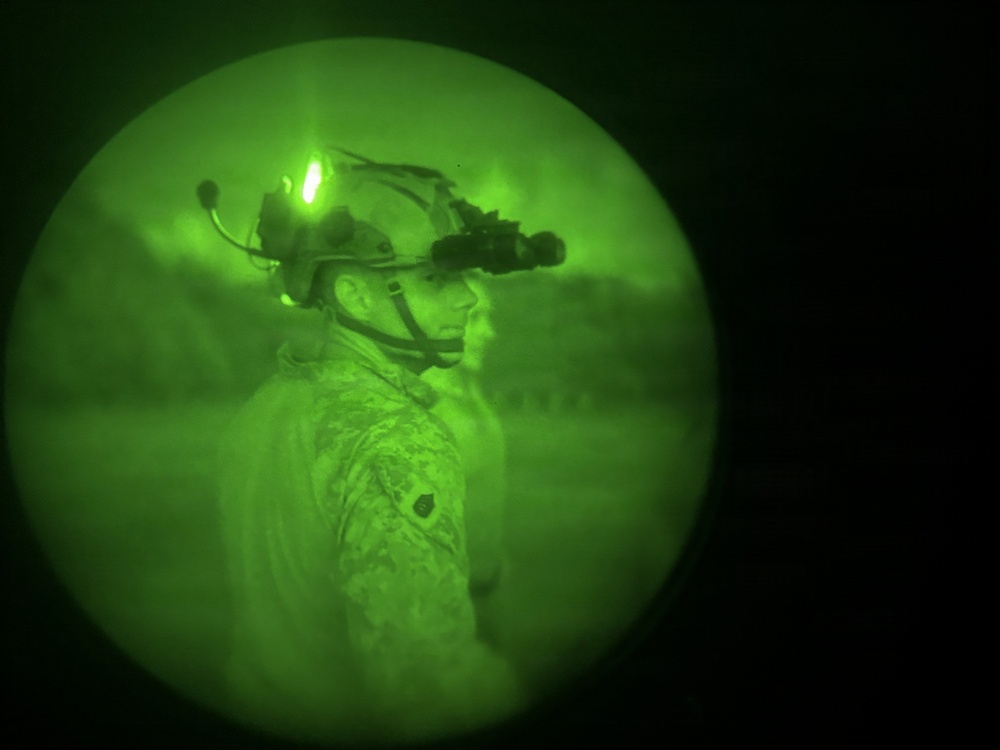 Marines Conduct a Day and Night Live Fire Ranges