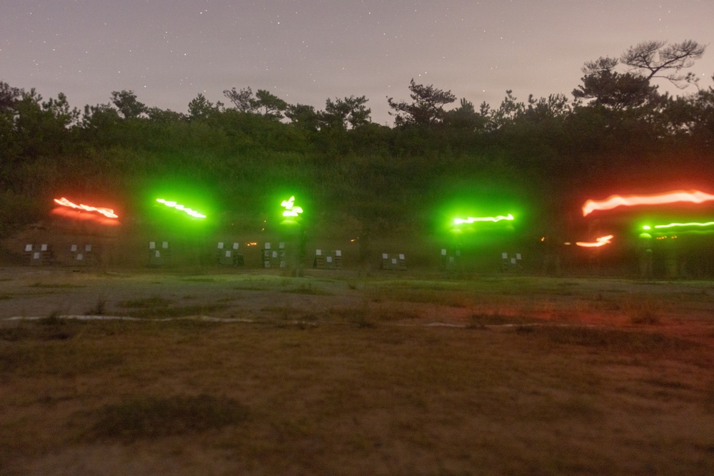 Marines Conduct a Day and Night Live Fire Ranges