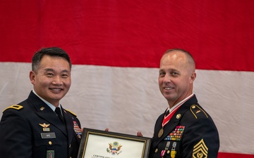 Command Sgt. Maj. Kelly Wickel Retirement Ceremony