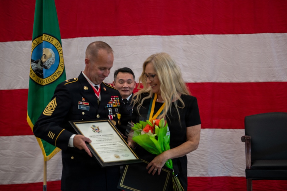 Command Sgt. Maj. Kelly Wickel Retirement Ceremony