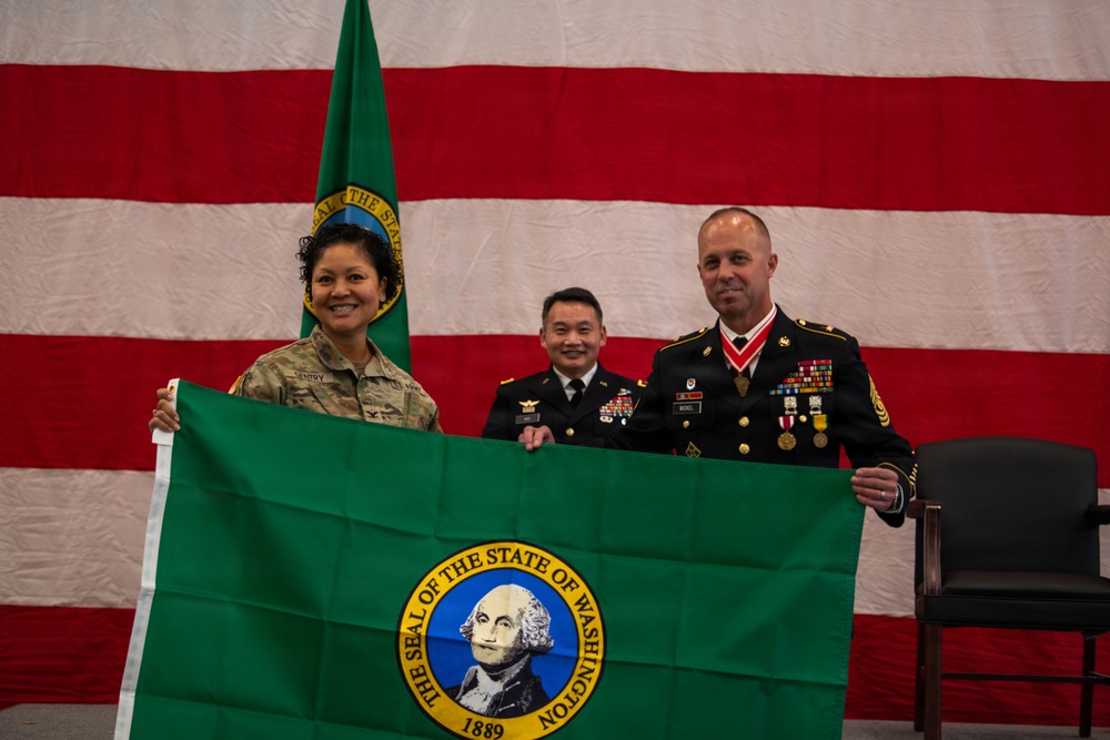 Command Sgt. Maj. Kelly Wickel Retirement Ceremony