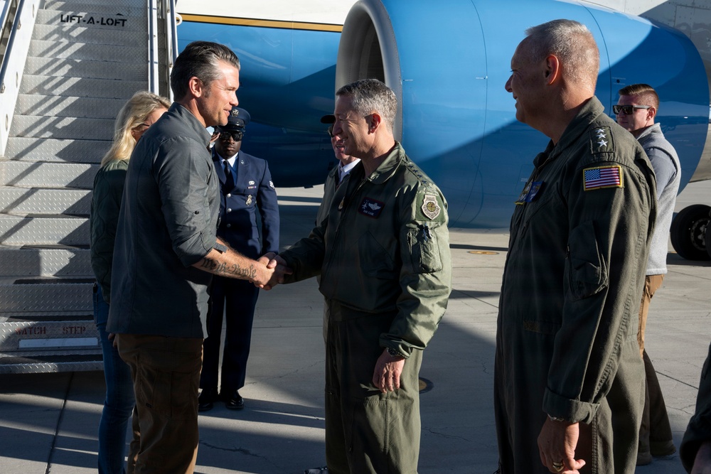 SW Hegseth Travel to NAS Fallon