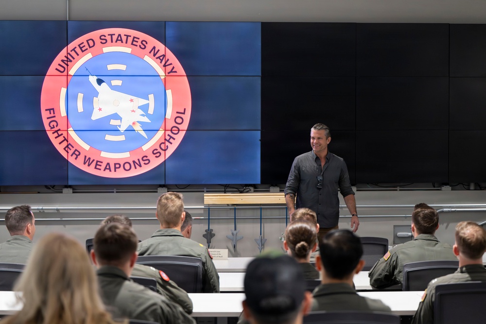 SW Hegseth Travel to NAS Fallon