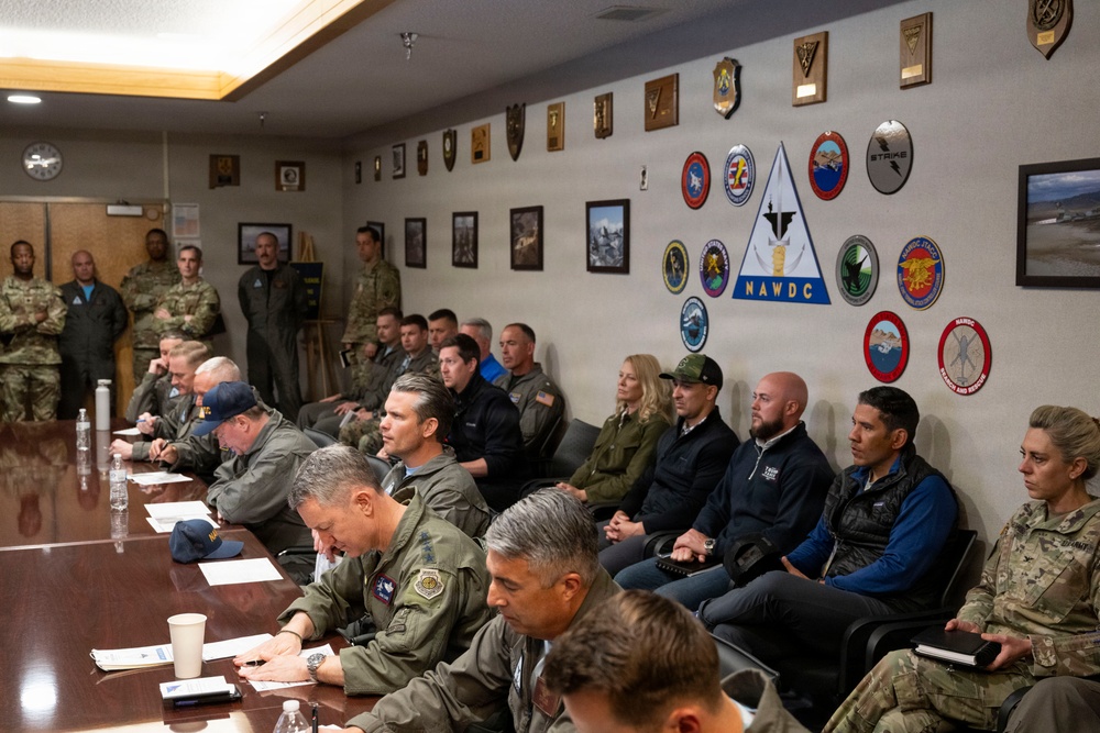 SW Hegseth Travel to NAS Fallon