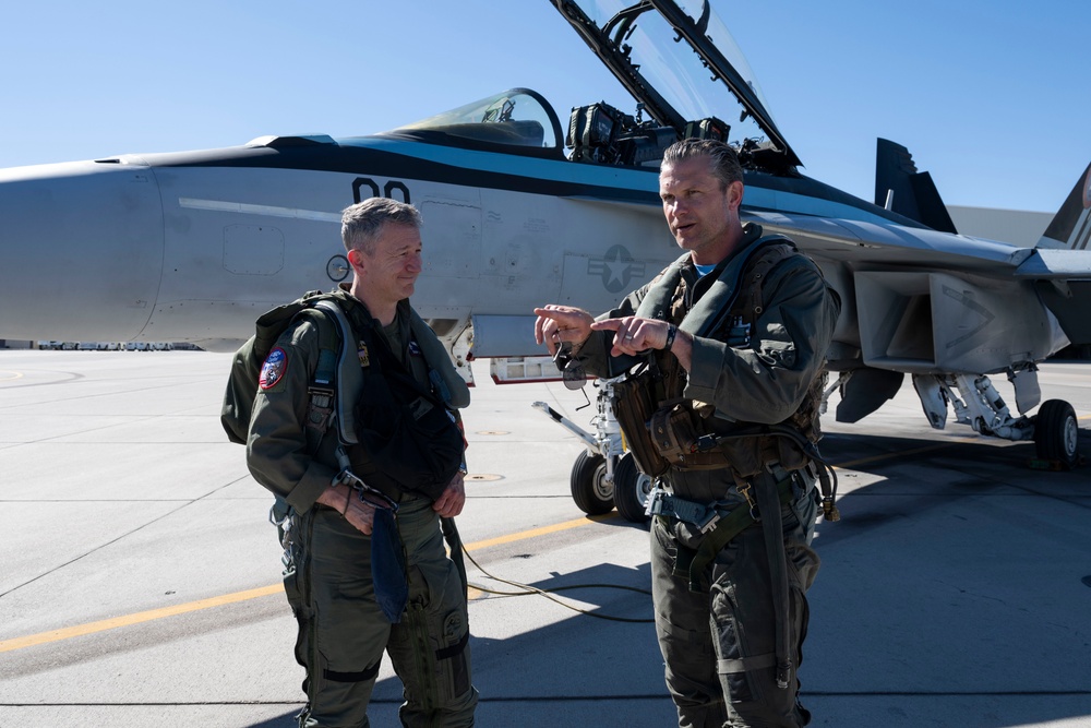 SW Hegseth Travel to NAS Fallon