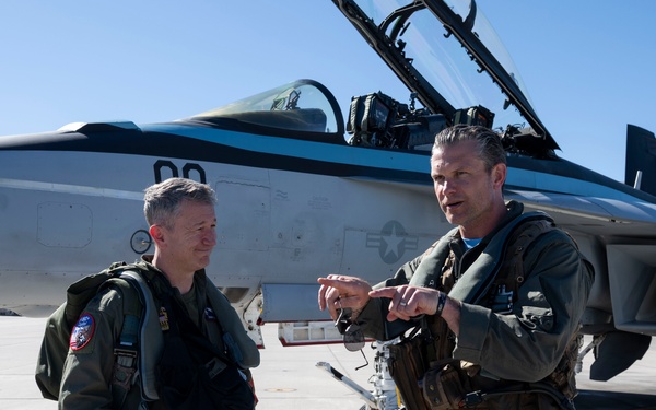 SW Hegseth Travel to NAS Fallon