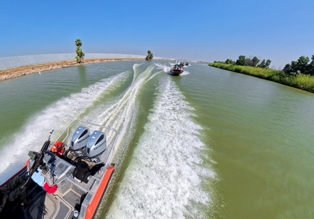 Coast Guard conducts patrols along U.S. Southern Border