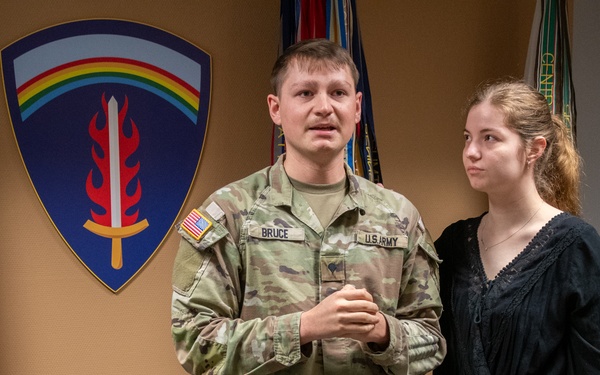 Hard Work, Honor, and Dedication Pay Off: Seth Bruce Promoted to Specialist