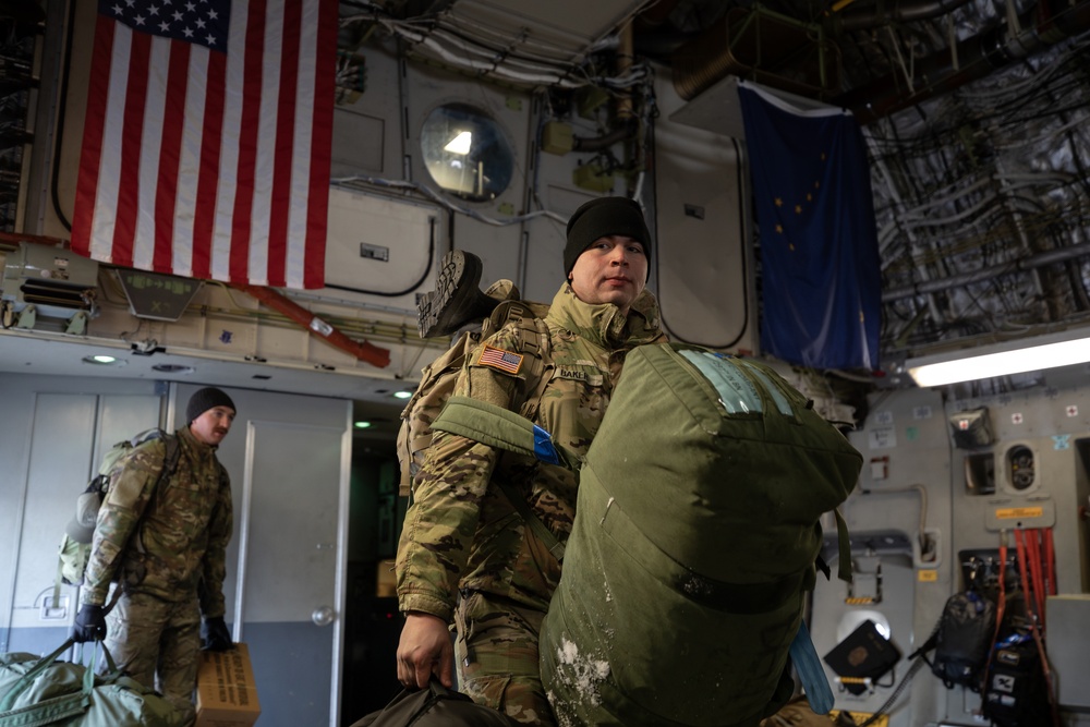 Alaska Organized Militia continues storm response efforts