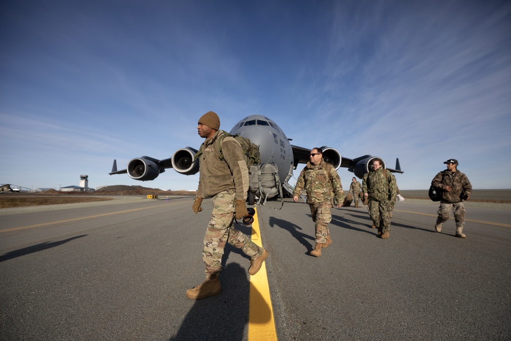 Alaska Organized Militia continues storm response efforts