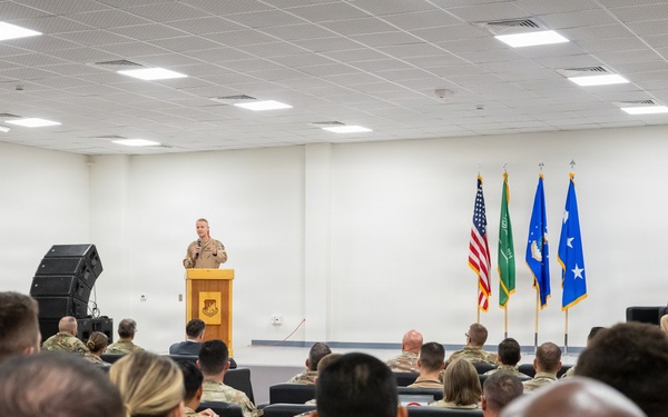 378th AEW Change of Command