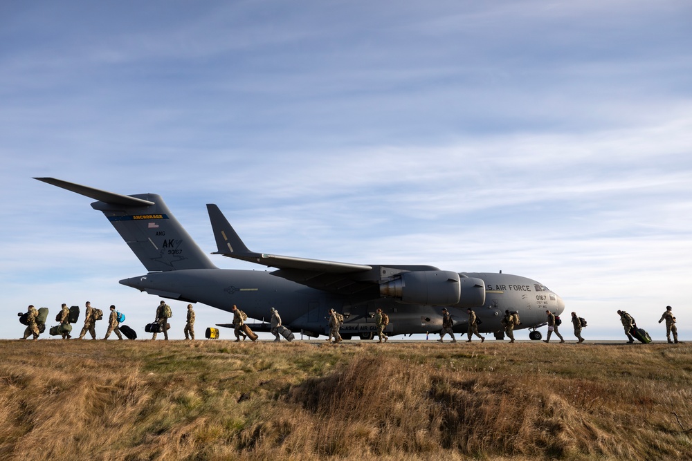 Alaska Organized Militia continues storm response efforts