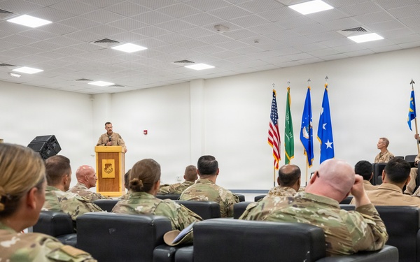 378th AEW Change of Command