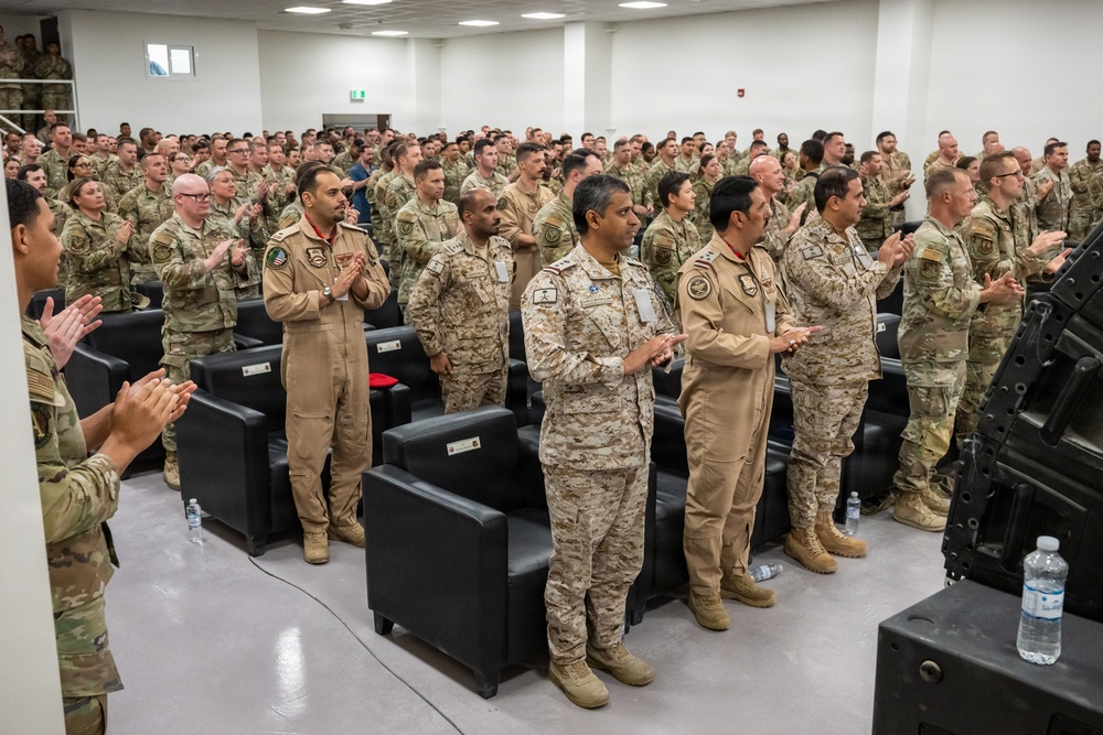 378th AEW Change of Command