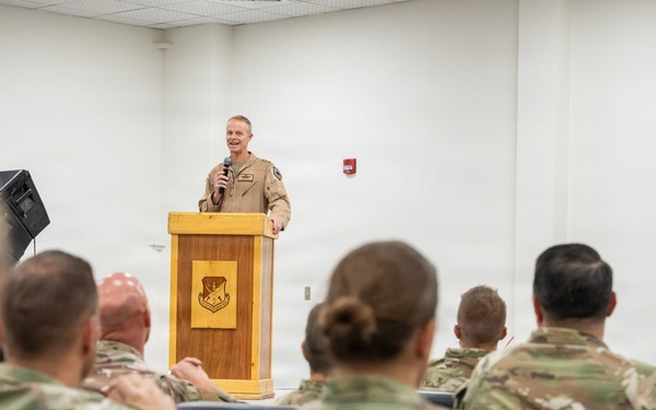 378th AEW Change of Command