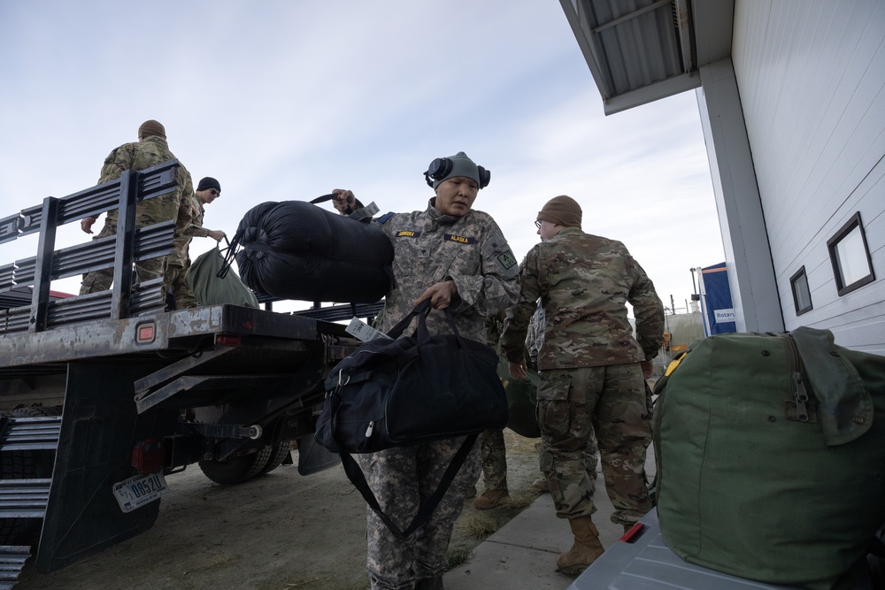 Alaska Organized Militia continues storm response efforts