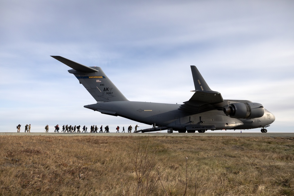 Alaska Organized Militia continues storm response efforts