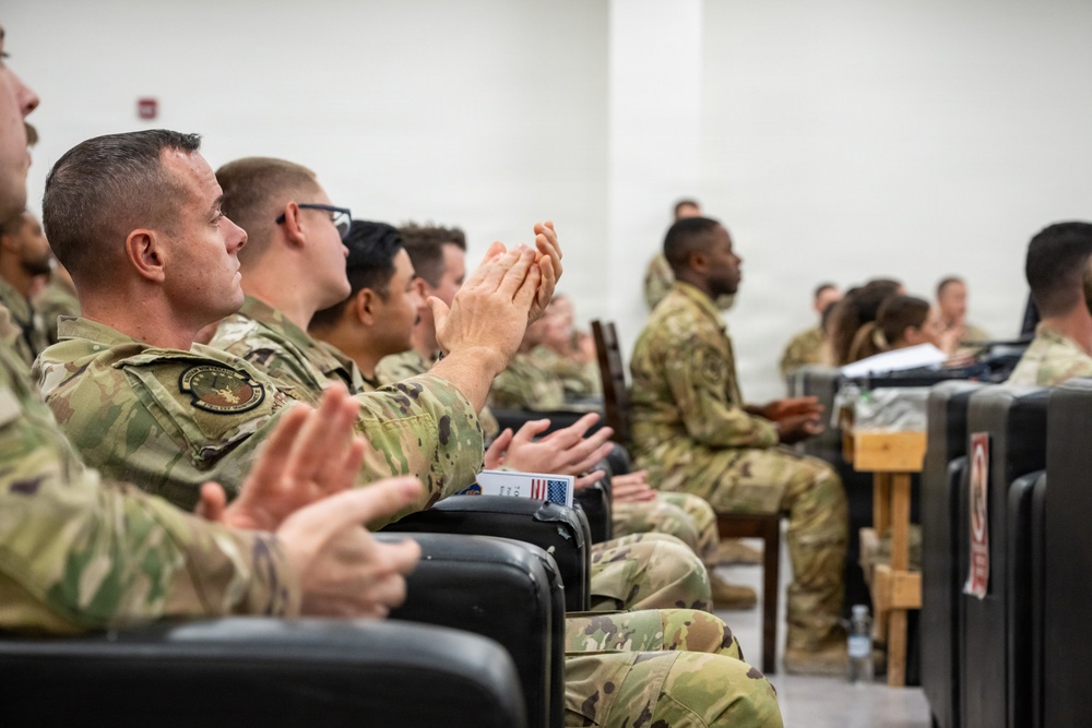 378th AEW Change of Command