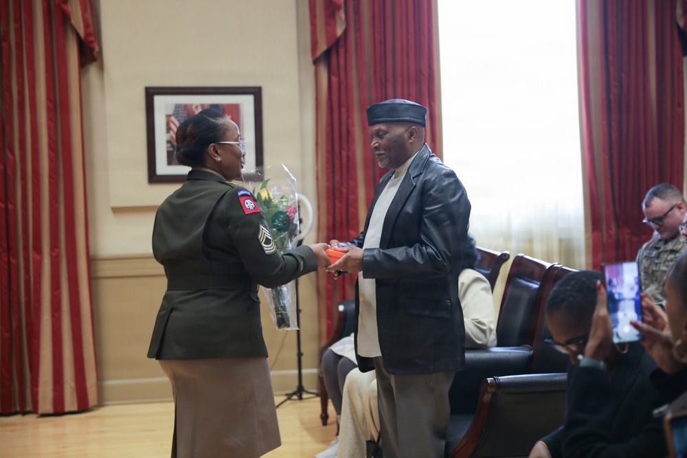 District of Columbia National Guard holds Promotion Ceremony for Master Sgt. Norrelle Combest