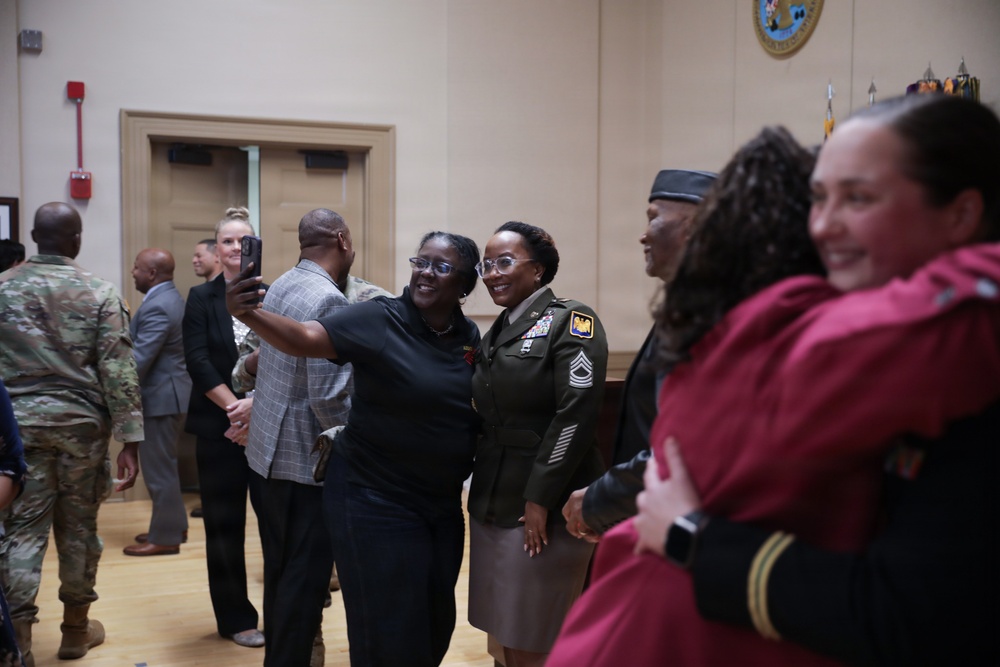 District of Columbia National Guard holds Promotion Ceremony for Master Sgt. Norrelle Combest