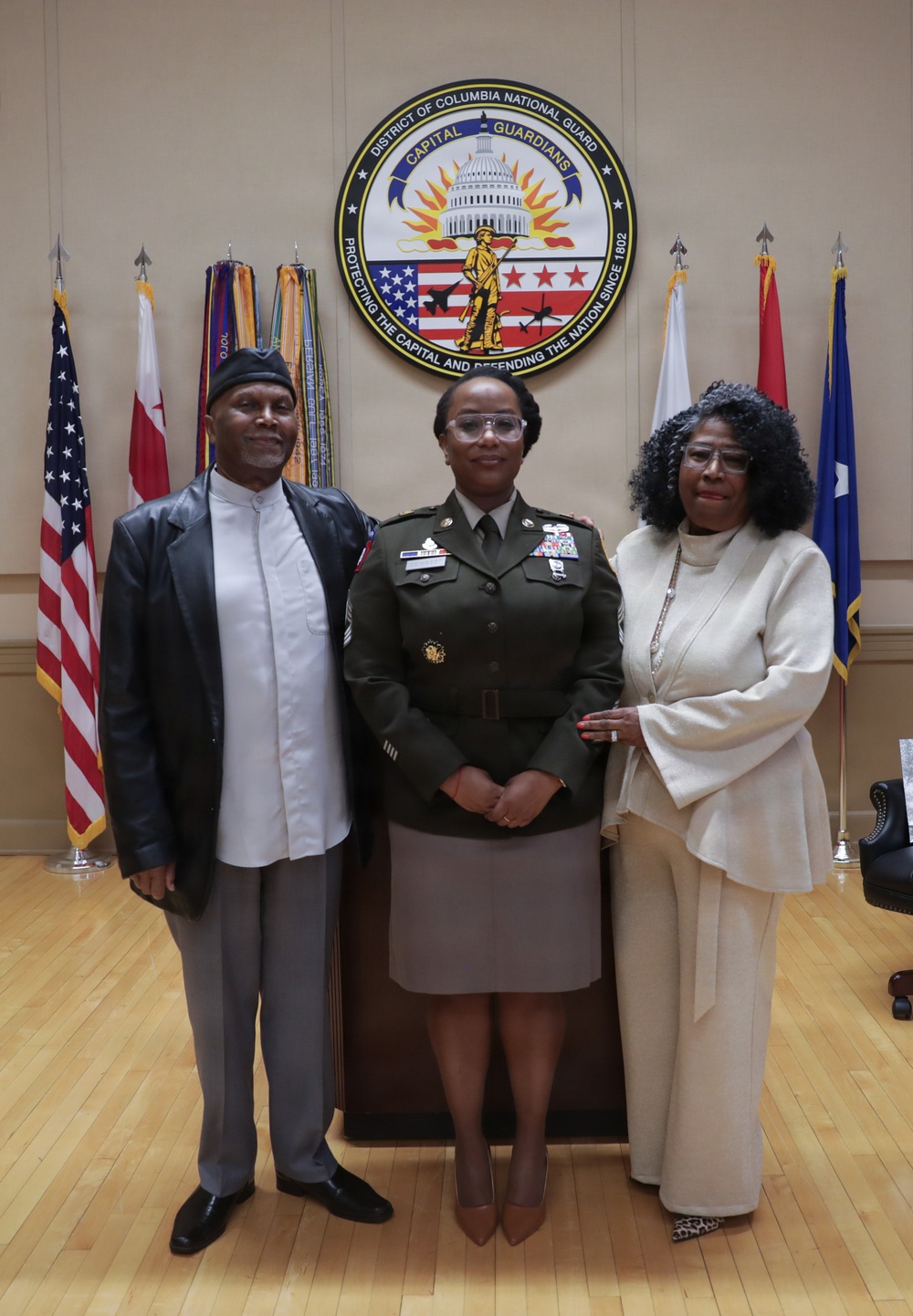 District of Columbia National Guard holds Promotion Ceremony for Master Sgt. Norrelle Combest