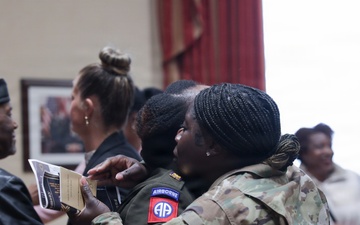 District of Columbia National Guard holds Promotion Ceremony for Master Sgt. Norrelle Combest