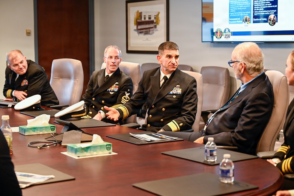 Navy Medicine Visits Philadelphia College of Osteopathic Medicine during NMC250 Navy Medicine Visits Philadelphia College of Osteopathic Medicine during NMC250