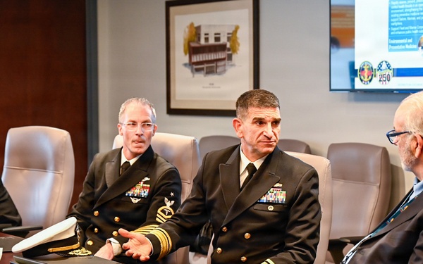 Navy Medicine Visits Philadelphia College of Osteopathic Medicine during NMC250