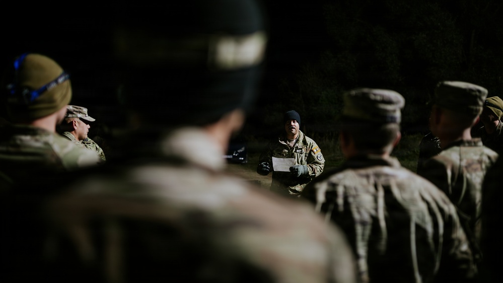 278th Armored Cavalry Regiment Facilitates Norwegian Foot March at Grafenwoehr