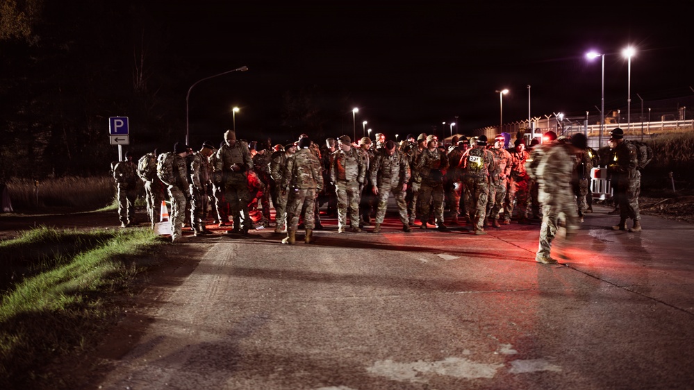 278th Armored Cavalry Regiment Facilitates Norwegian Foot March at Grafenwoehr