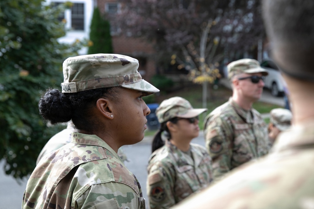 DC National Guard Beautification on Gainesville Street SE
