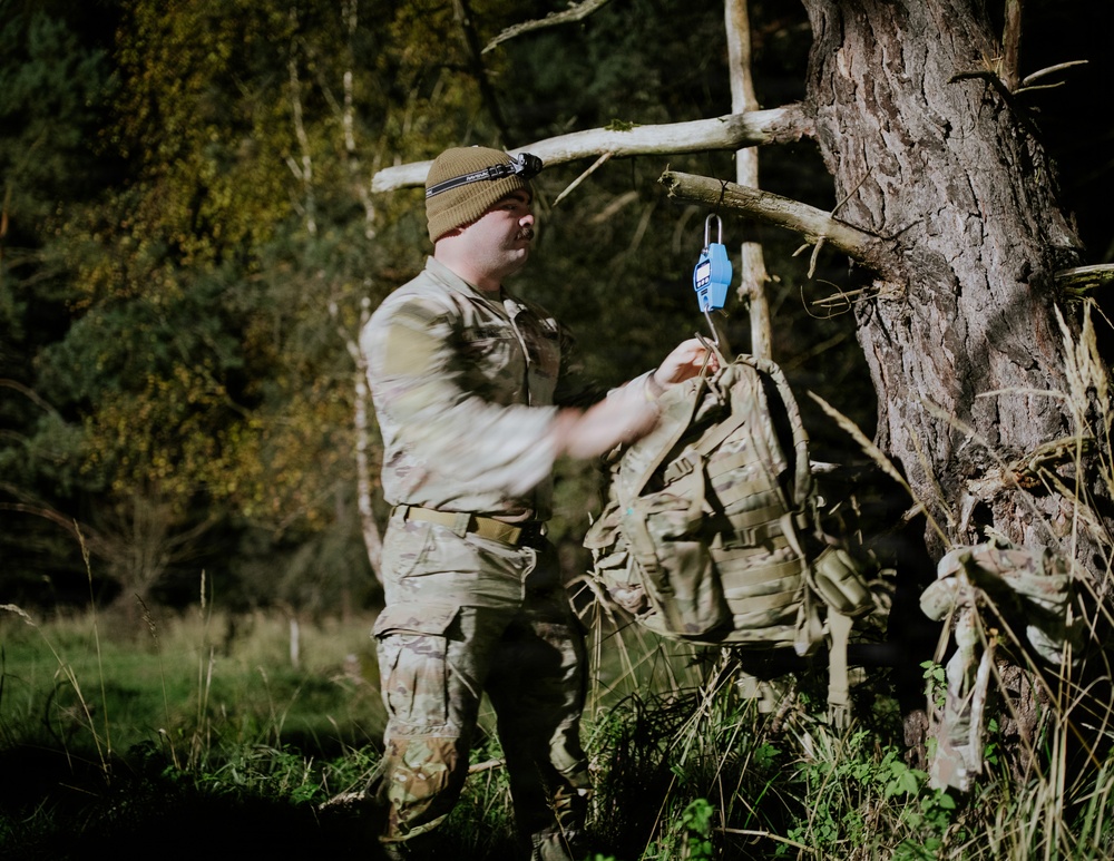 278th Armored Cavalry Regiment Facilitates Norwegian Foot March at Grafenwoehr