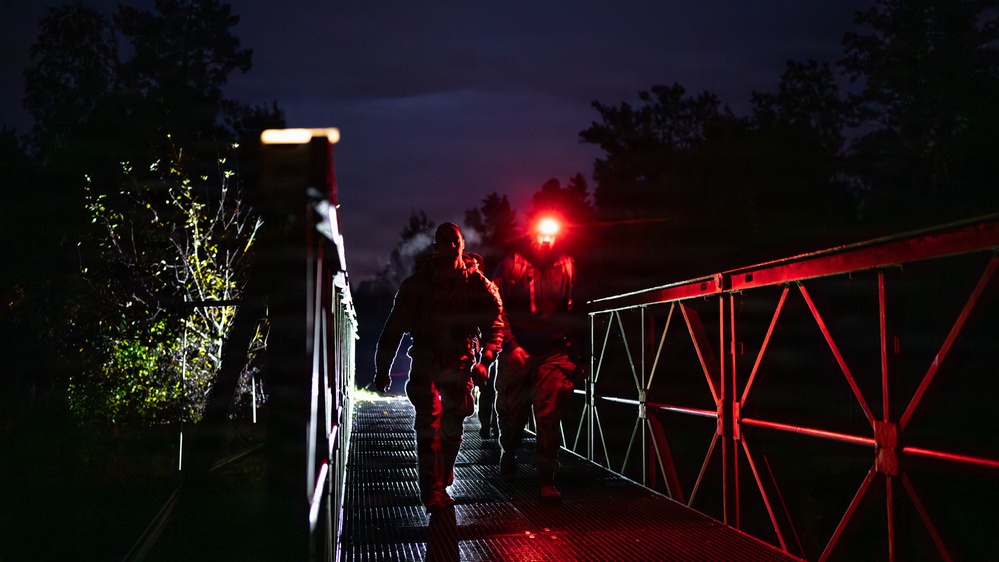 278th Armored Cavalry Regiment Facilitates Norwegian Foot March at Grafenwoehr