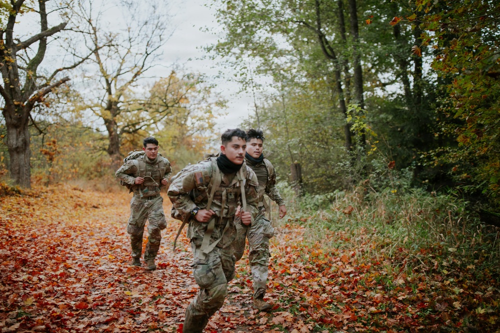 278th Armored Cavalry Regiment Facilitates Norwegian Foot March at Grafenwoehr