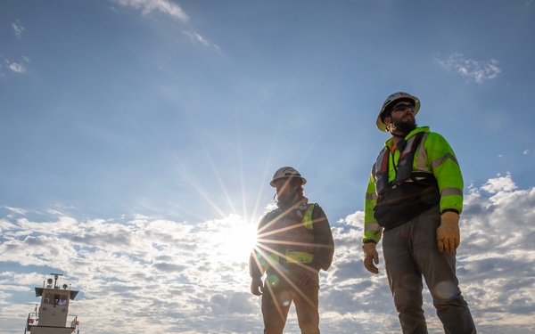 Missouri River bank revetment stabilization and repair, U.S. Army  Corps of Engineers, Omaha District