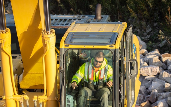 Missouri River bank revetment stabilization and repair, U.S. Army  Corps of Engineers, Omaha District