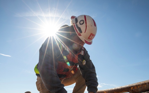 Missouri River bank revetment stabilization and repair, U.S. Army  Corps of Engineers, Omaha District