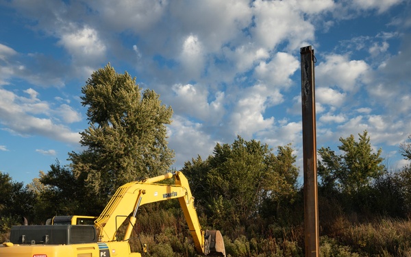 Missouri River bank revetment stabilization and repair, U.S. Army  Corps of Engineers, Omaha District
