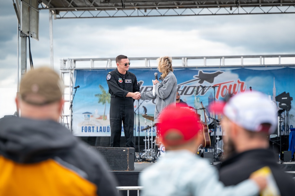 Home sweet home: Viper Demo Team performs at commander's home state