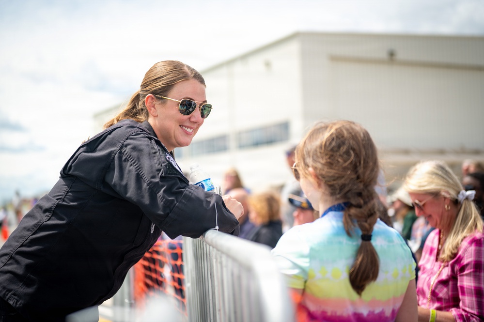 Home sweet home: Viper Demo Team performs at commander's home state
