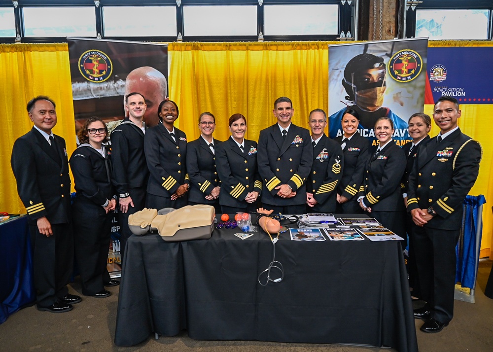 Navy Medicine Participates in STEM Competition During NMC250 Navy Medicine Participates in STEM Competition During NMC250