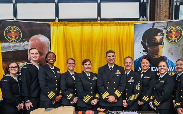 Navy Medicine Participates in STEM Competition During NMC250