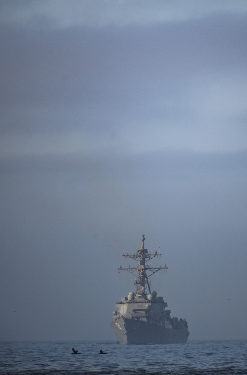 USS Frank E. Petersen Jr. (DDG 121) Visits Command for Combat Systems Checkup, Cyber Discussions