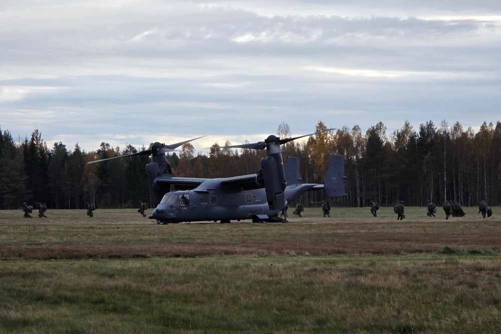 352d SOW integrates with NATO Allies during Ex ADAMANT SERPENT 26