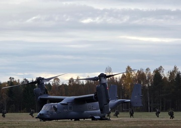 352d SOW integrates with NATO Allies during Ex ADAMANT SERPENT 26