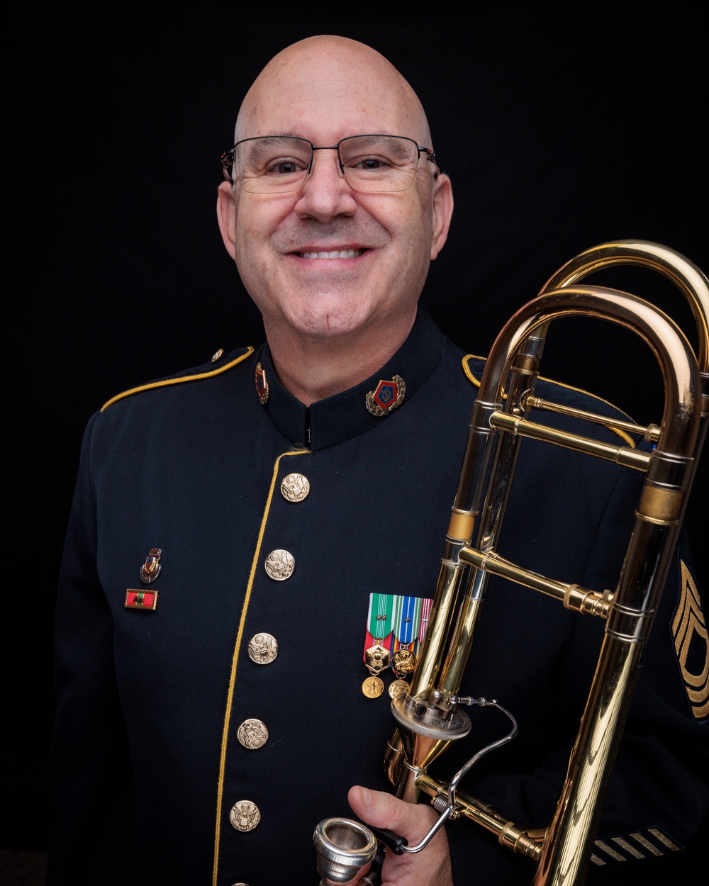 Master Sgt. Carmen Russo - Trombone - U.S. Army Field Band Headshot Master Sgt. Carmen Russo - Trombone - U.S. Army Field Band Headshot